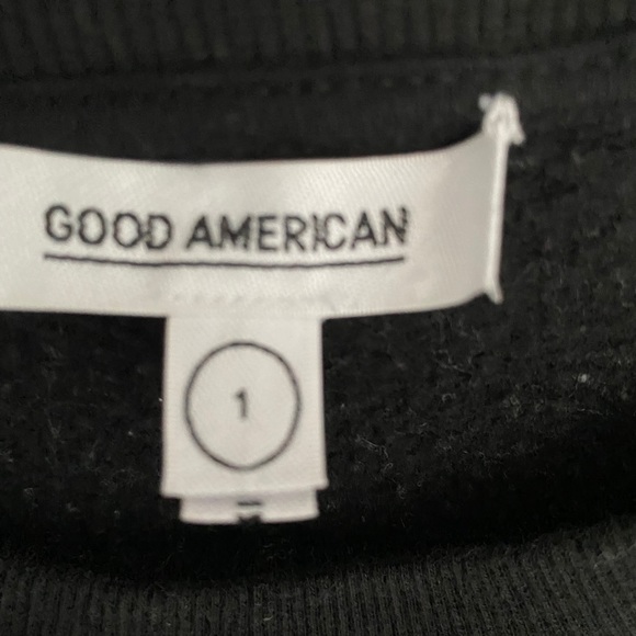 Good american sweatshirt with mesh detail - size 1 - Picture 3 of 3